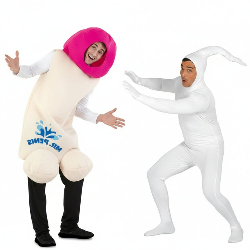 Costumi di coppia Pene e Spermatozoo