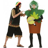 Costumi di coppia Rastafariano e Pianta di Marijuana