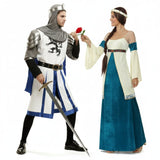 Costumi di coppia Medievali blu