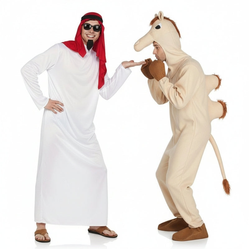 Costumi di coppia Sceicco arabo e Cammello