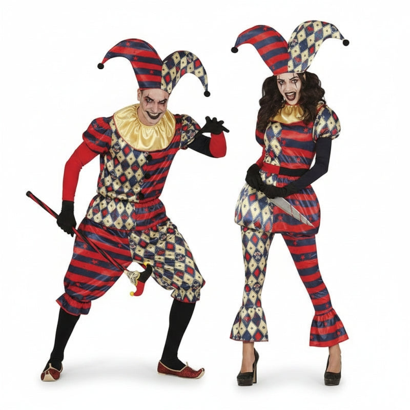 Costumi di coppia Arlecchini Terrore