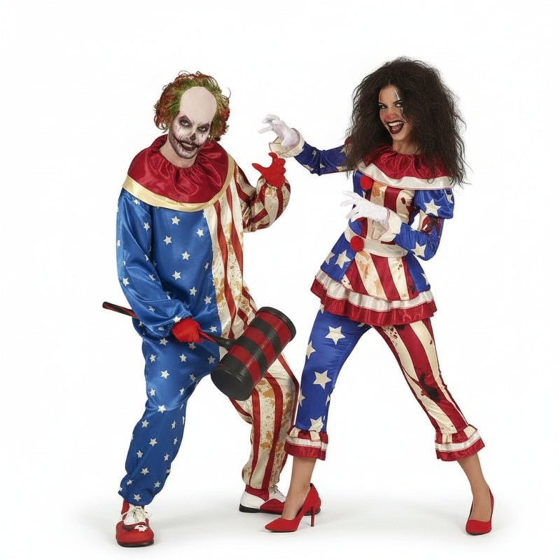 Costumi di coppia Pagliacci Patrioti