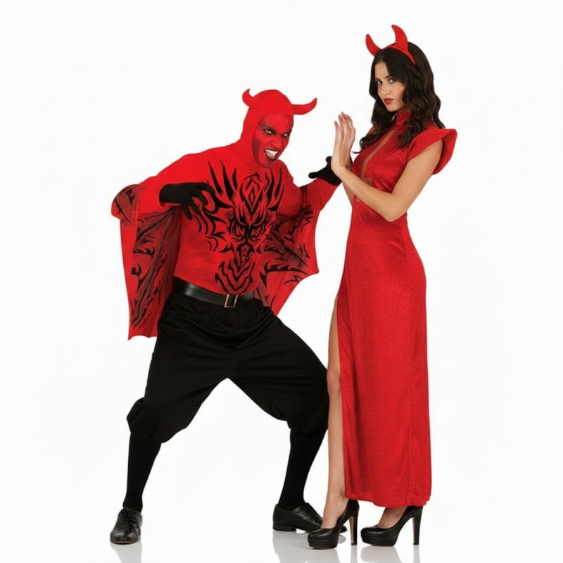 Costumi di coppia Demoni Rossi