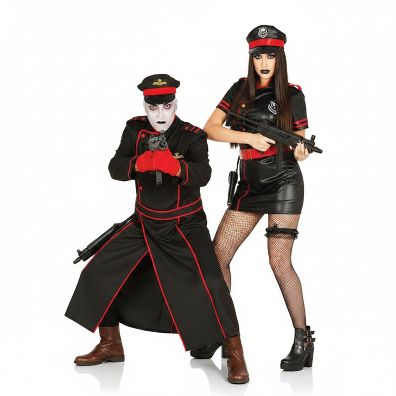 Costumi di coppia Militare gotico