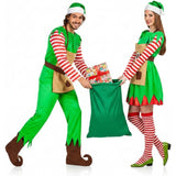 Costumi di coppia Elfi di Natale