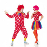 Costumi di coppia Pagliacci carnevale