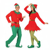 Costumi di coppia Elfi Babbo Natale