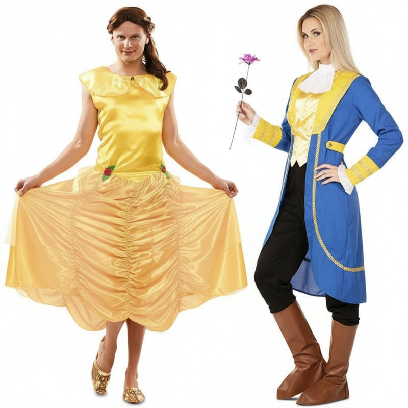 Costumi di coppia La bella e la bestia