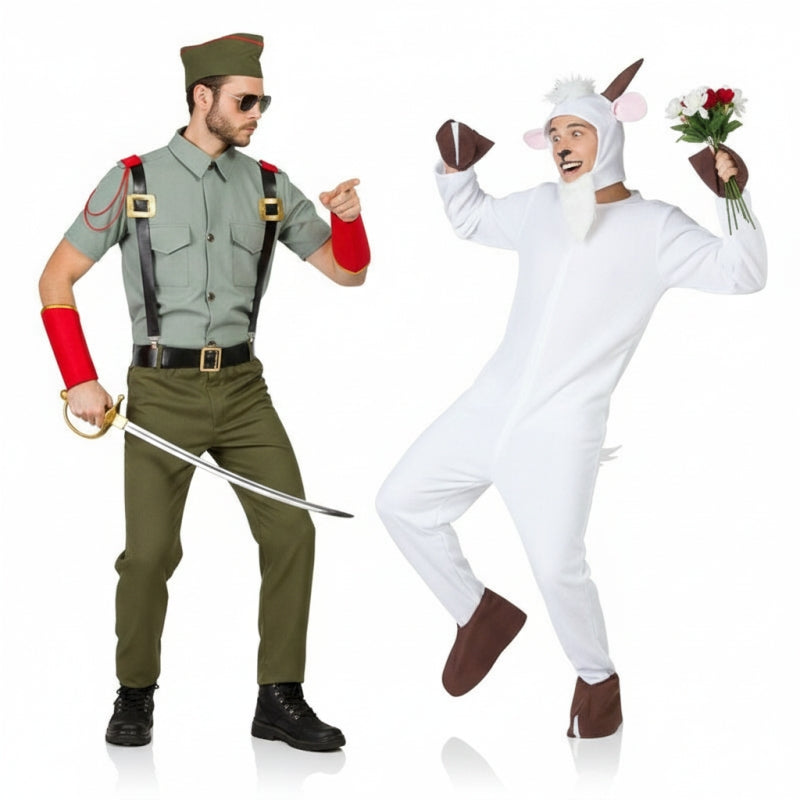 Costumi di coppia Capra e Legionario