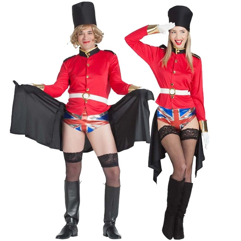 Costumi di coppia Guardie inglesi esibizioniste