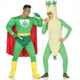 Costumi di coppia Weed Man e Canna Marijuana