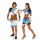 Costumi di coppia Guerrieri greci