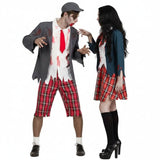 Costumi di coppia Scolari zombie