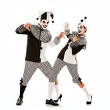 Costumi di coppia arlecchino circo