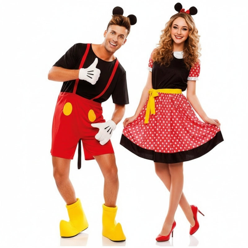 Costumi di coppia Mickey e Minnie Mouse