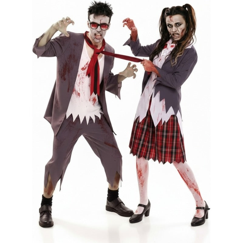 Costumi di coppia Studenti Zombie