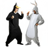 Costumi di coppia Bugs Bunny e Duffy Duck