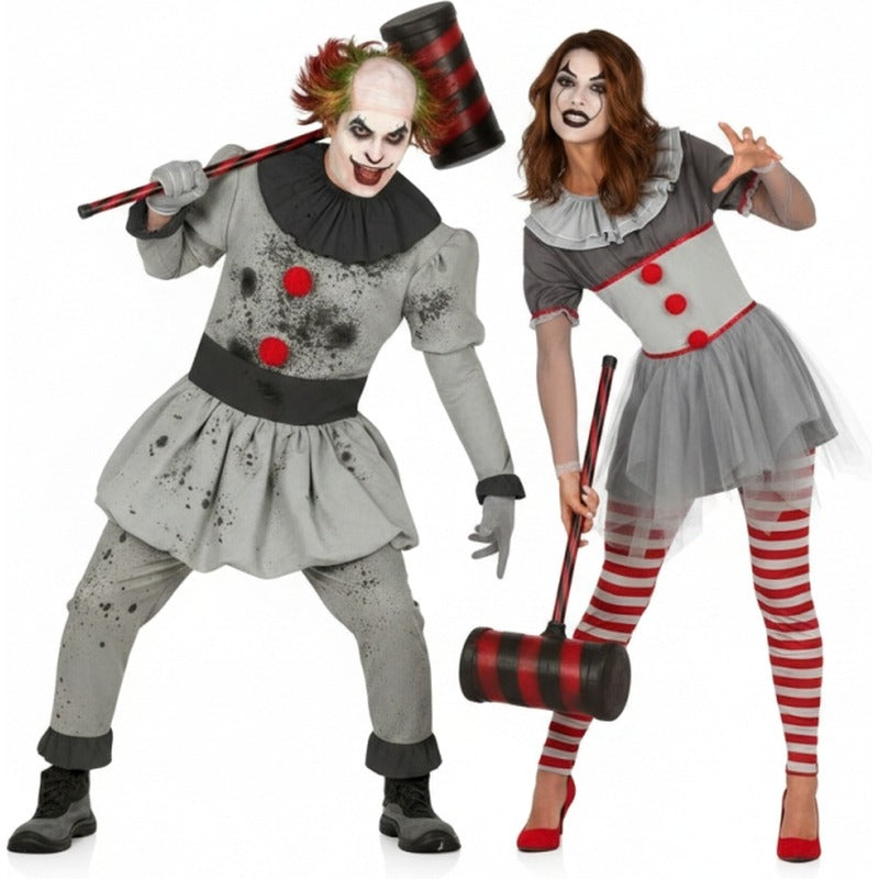Costumi di coppia Clown Assassini Horror