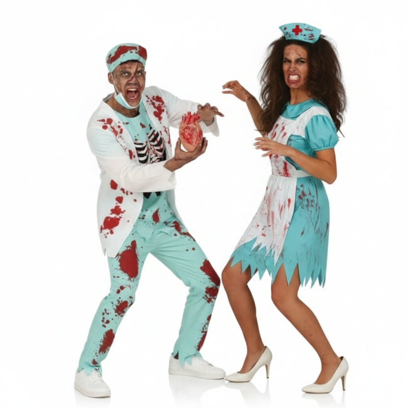 Costumi di coppia Zombie Pandemia