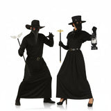 Costumi di coppia Medici della Peste Nera