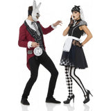 Costumi di coppia Coniglio e Alice Malvagi