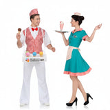 Costumi di coppia Gelataio e Cameriera Anni '50
