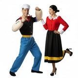 Costumi di coppia Cartoni Popeye e Olivia