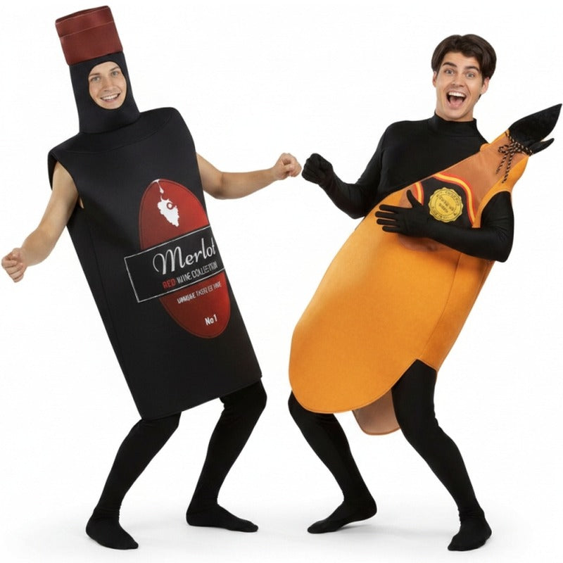 Costumi di coppia Vino Rosso e Prosciutto Pata Negra