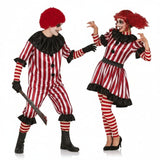 Costumi di coppia Pagliacci dell'orrore