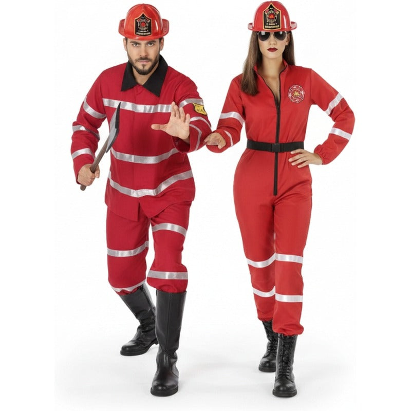 Costumi di coppia Pompieri capo