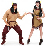 Costumi di coppia Indiani Dakota