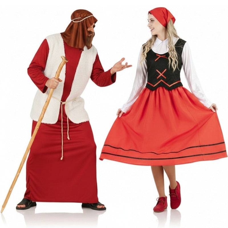Costumi di coppia Pastori di Natale