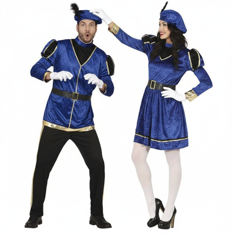 Costumi di coppia Paggetti blu dei Re Magi