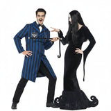 Costumi di coppia Gomez e Morticia Addams