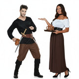 Costumi di coppia Albergatori medievali