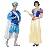 Costumi di coppia Principe azzurro e Biancaneve