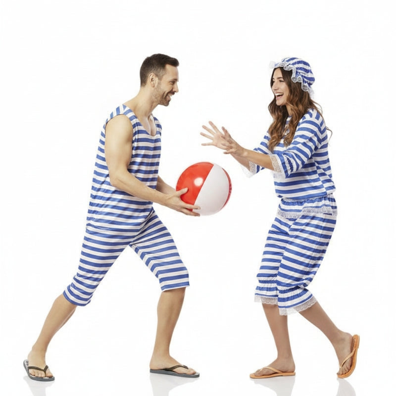Costumi di coppia Nuotatori blu