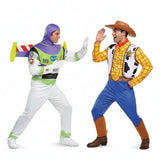 Costumi di coppia Buzz Lightyear e Woody di Toy Story