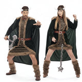 Costumi di coppia Vichinghi Deluxe