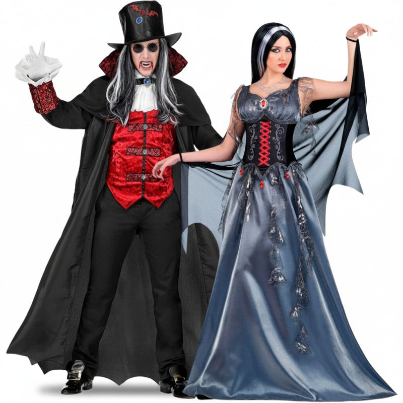 Costumi di coppia Lord Ruthven e Lady Dimitrescu