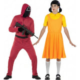 Costumi di coppia Giocatori Squid Game