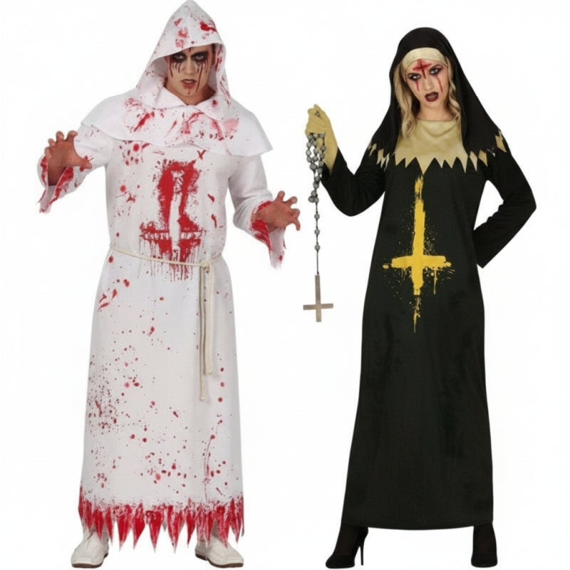 Costume di Coppia Monaco e Suora Posseduti