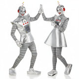 Costumi di coppia Robot d'argento