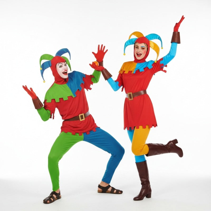 Costumi di coppia Giullari di corte medievali
