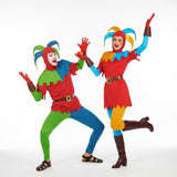 Costumi di coppia Giullari di corte medievali