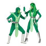 Costumi di coppia Alieni verdi