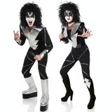Costumi di coppia Rocker del gruppo Kiss