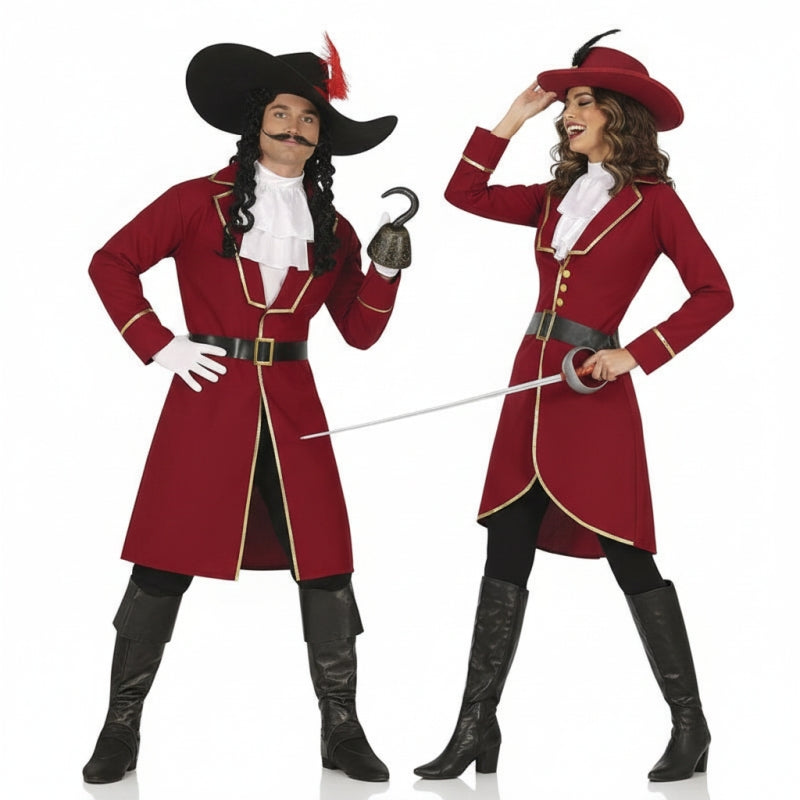 Costumi di coppia Corsari Capitan Uncino