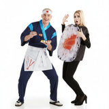 Costumi di coppia Chef giapponese e Maki Sushi