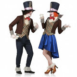 Costumi di coppia Cappellai di Alice